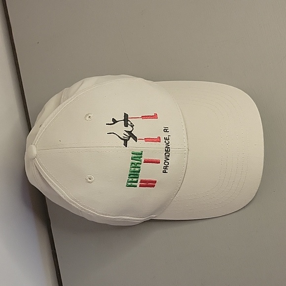 Baseball Hat Federal Hill Historic Providence RI One Size Velcro Closer Nwt - Picture 7 of 7